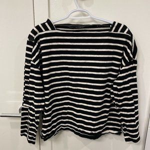 Zara stripped top, size M